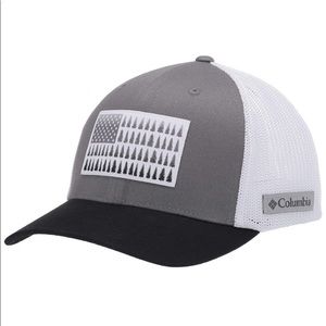 🇺🇸 MENS COLUMBIA BRAND FLEXFIT TRUCKER HAT BALL CAP CASUAL BASEBALL HAT USA